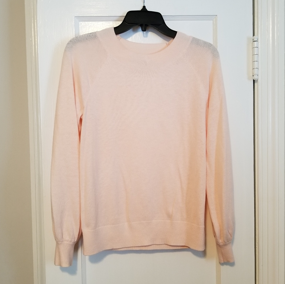 LOFT light pink petite sweater